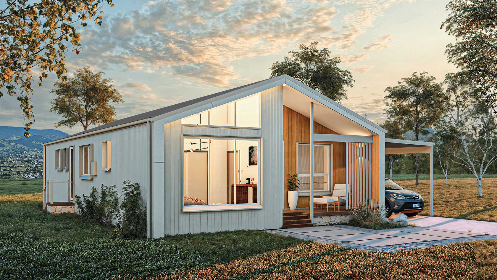 Charlotte Exterior Scandi