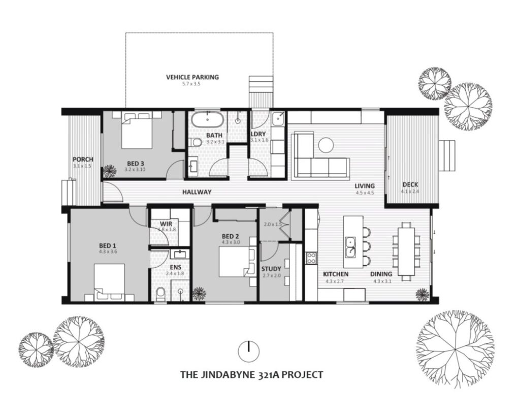 JINDABYNE 321A floor plan