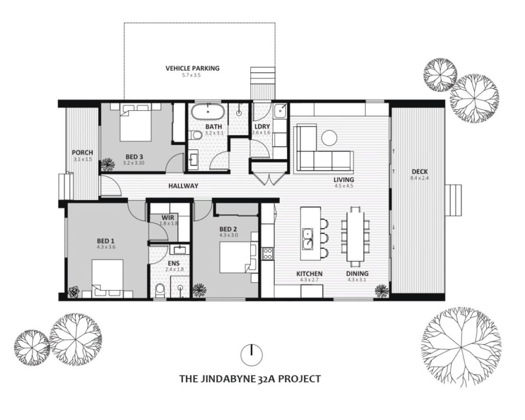 JINDABYNE 32A floor plan