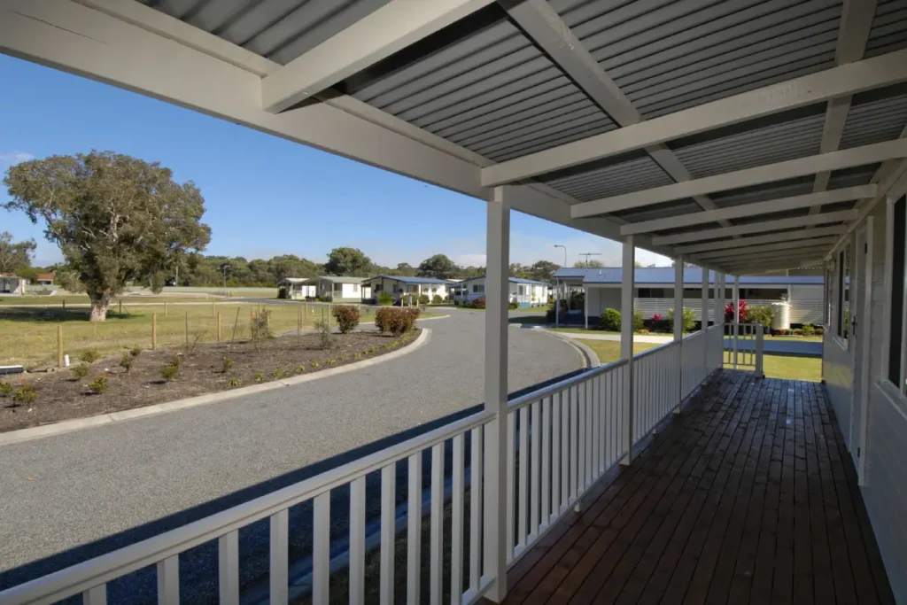 Lined Verandah Ceiling