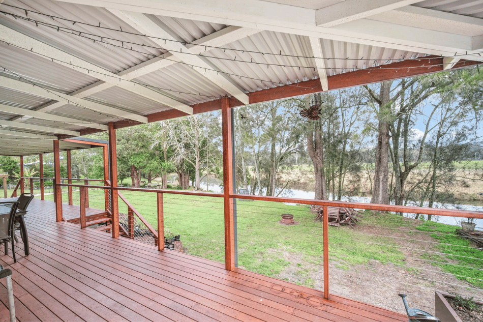 A Manor Home with Timber balustrades