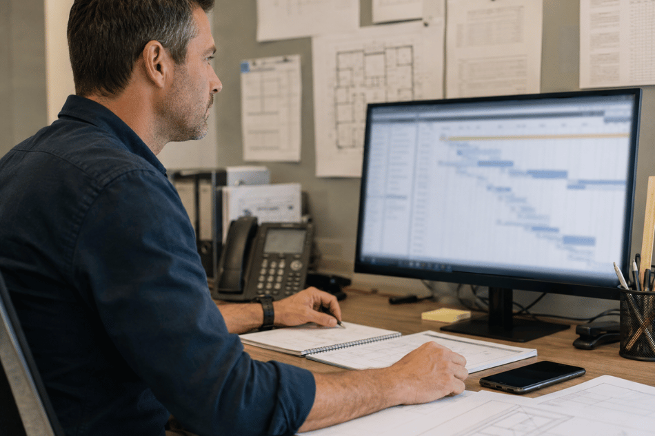 A disciplined builder is looking at the whole project, not just what is visible today.